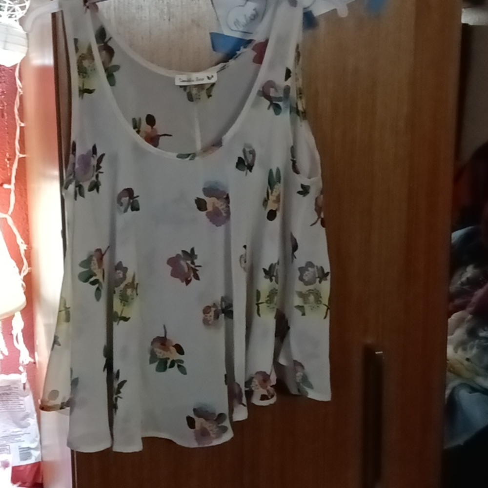 Polyester see through tank top